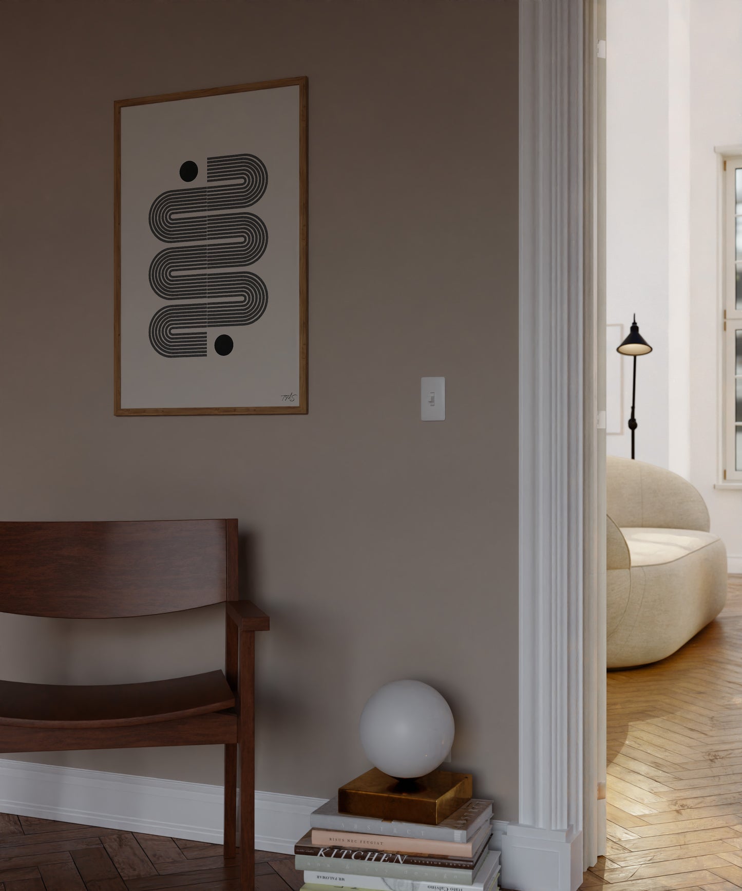 Mid Century Modern Objekt Nr. 1