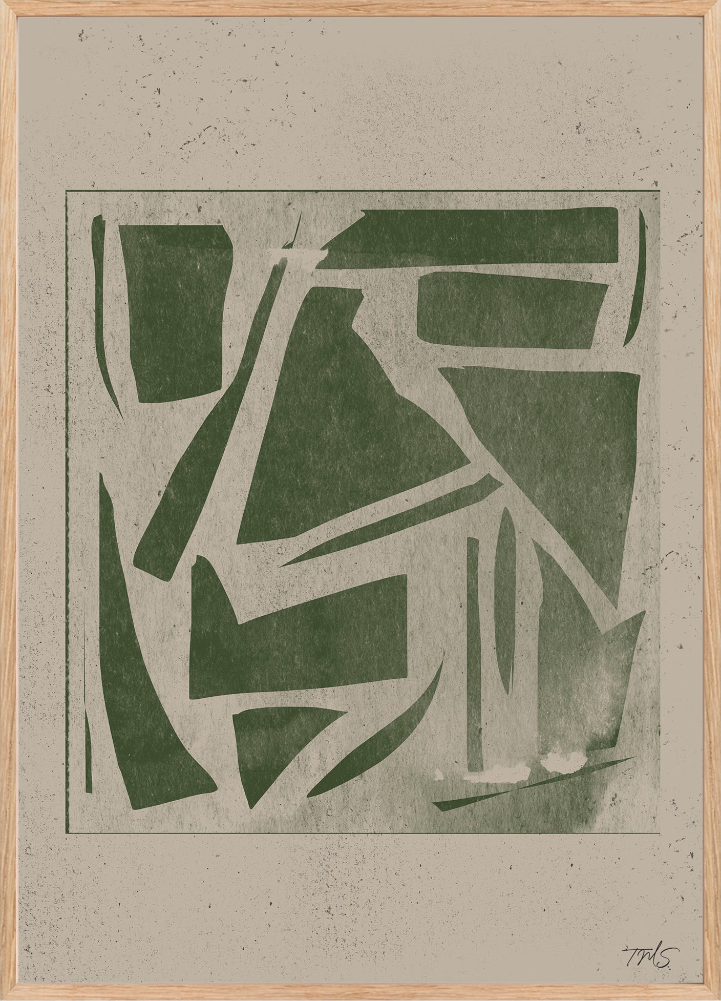 Papierschnitt Nr. 2