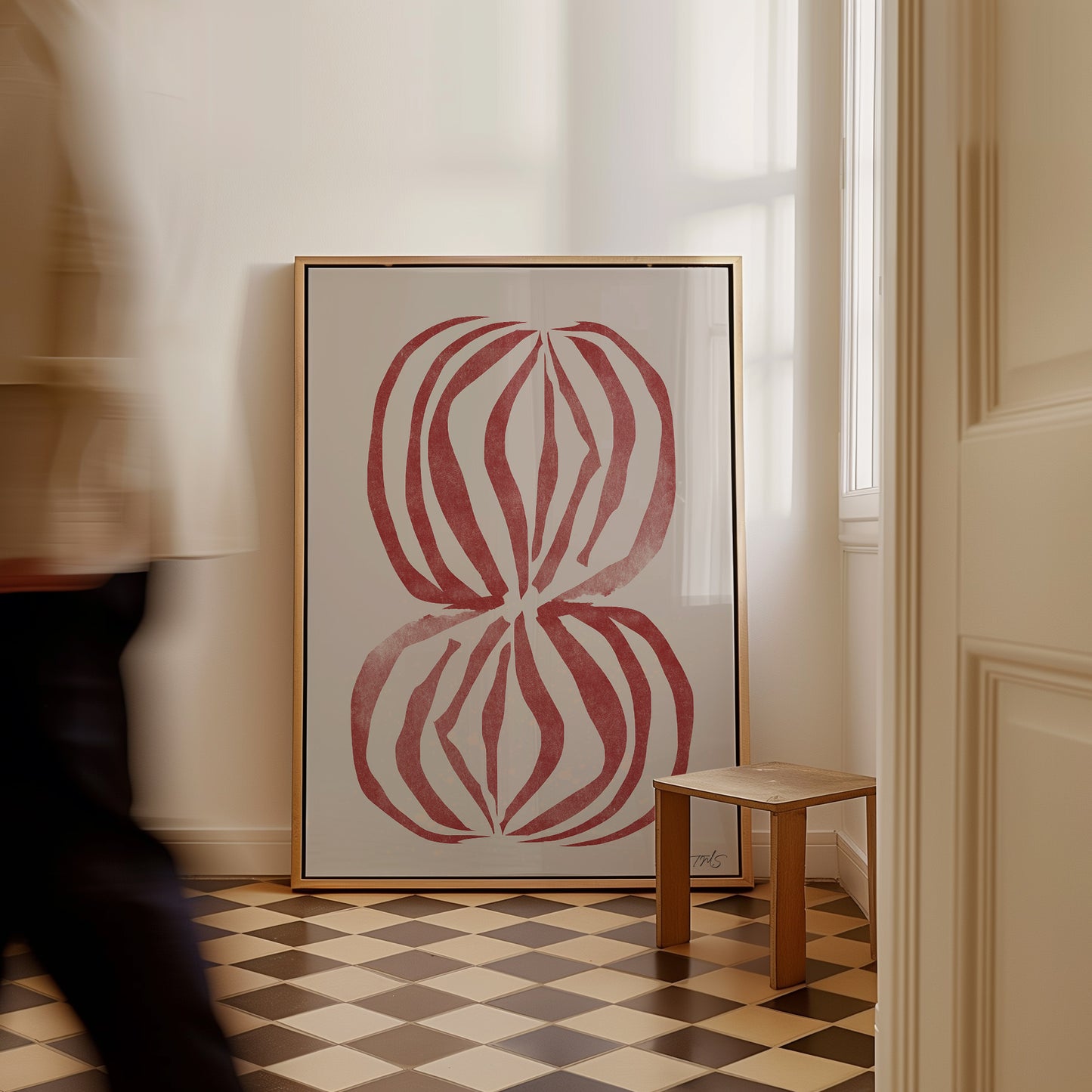 Abstrakte Blume