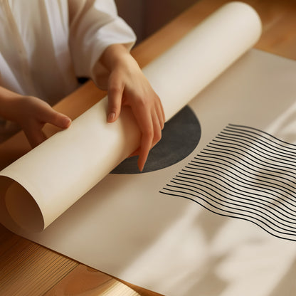 Forma geométrica minimalista