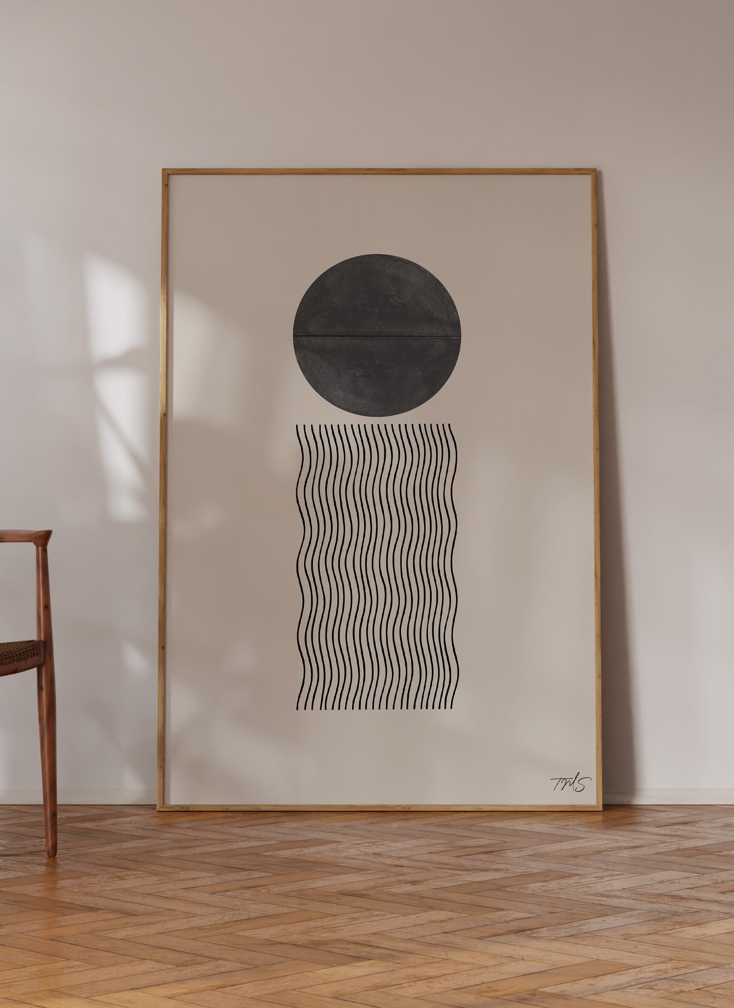 Forma geométrica minimalista