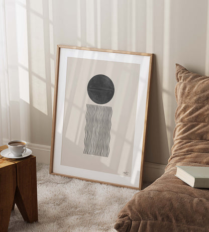Forma geométrica minimalista