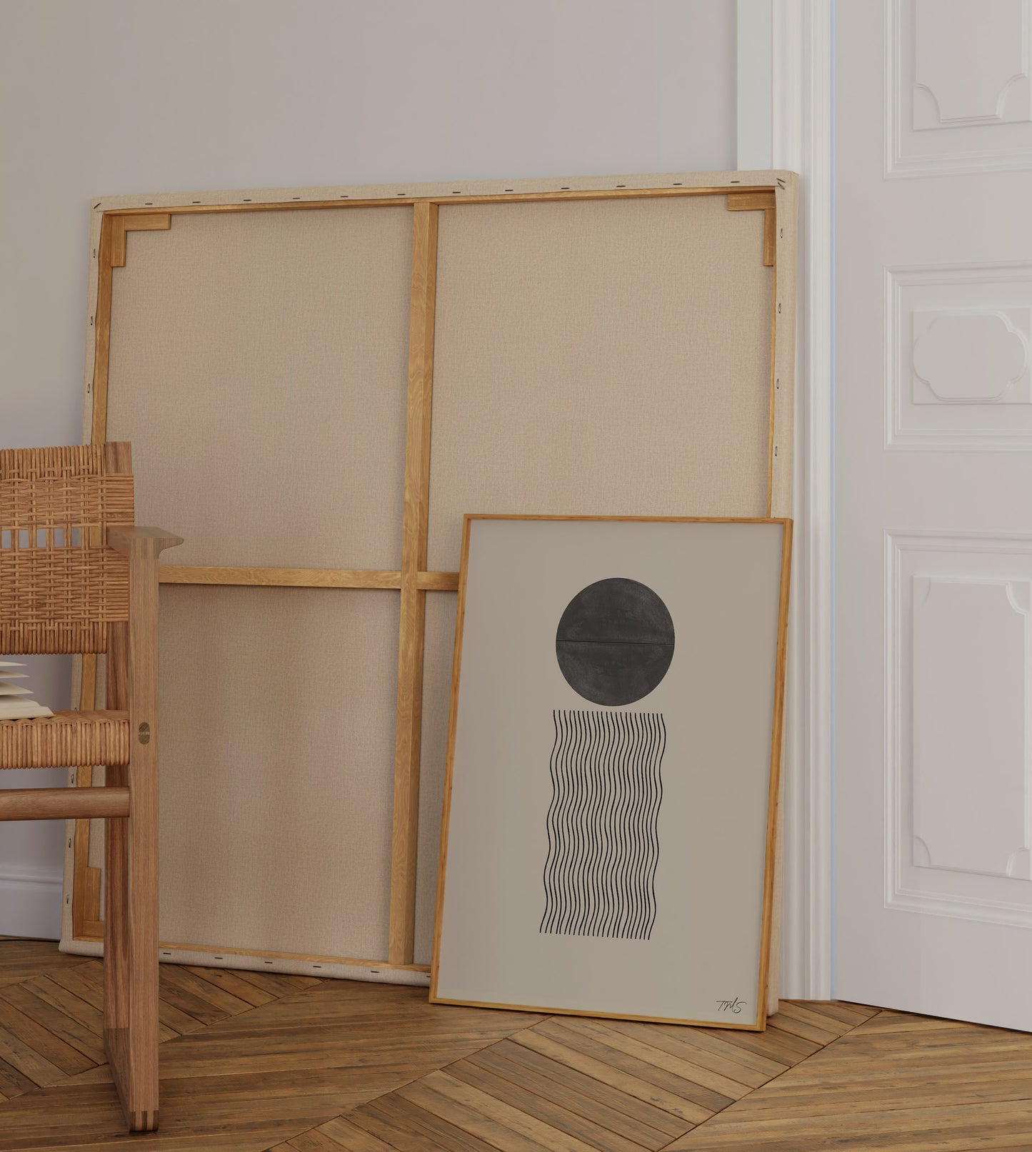 Forma geométrica minimalista