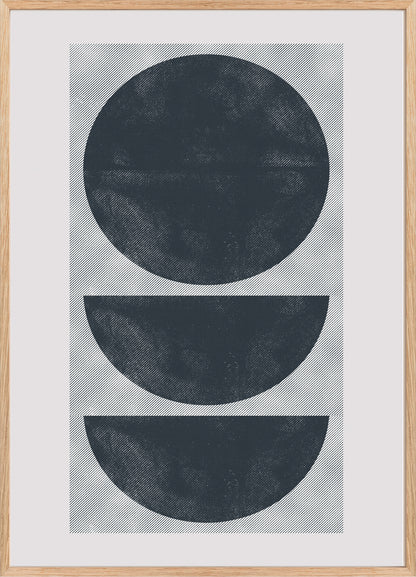 Collage retro de puntos y papel