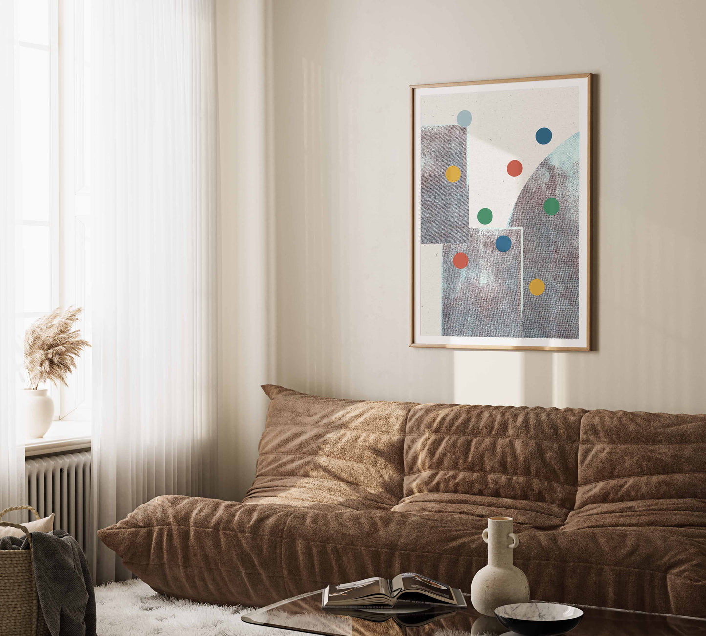 Retro Dots Balance / Instant Download