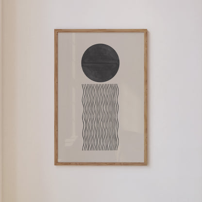 Forma geométrica minimalista