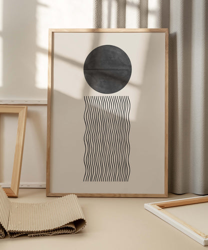 Forma geométrica minimalista