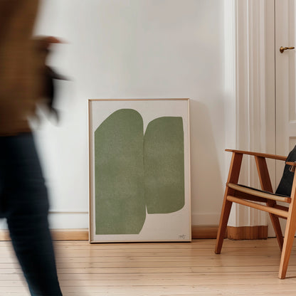 Mid Century Modern Grünes Objekt
