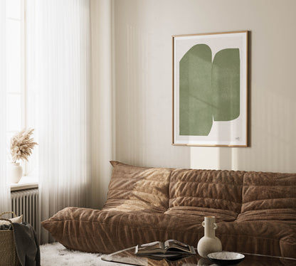 Mid Century Modern Grünes Objekt
