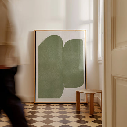 Mid Century Modern Grünes Objekt