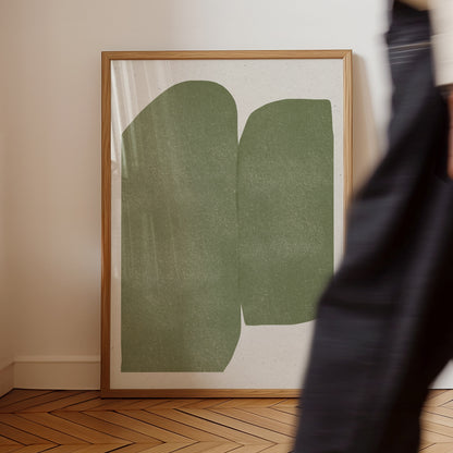 Mid Century Modern Grünes Objekt