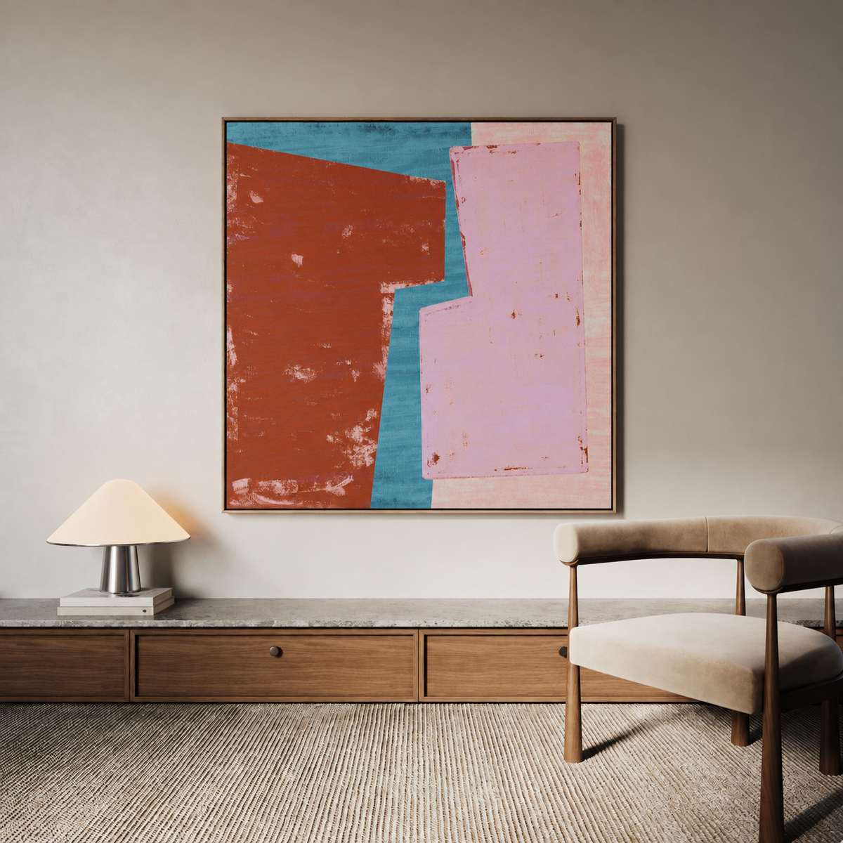 Edge Study No. 1 - Canvas