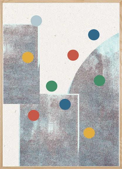 Retro Dots Balance / Instant Download