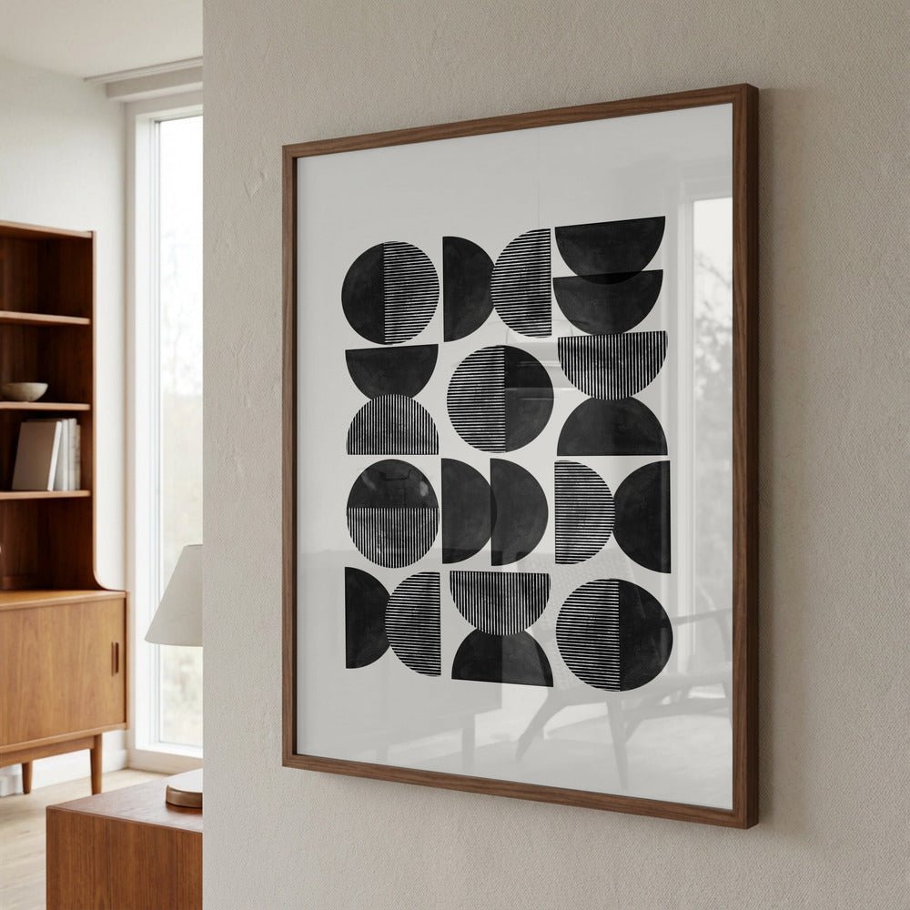 Geometric Rhythm - THE MIUUS STUDIO Geometric Rhythm THE MIUUS STUDIO THE MIUUS STUDIO wjshxunxlod-s1p-8x10-unf-am8x10 • Unframed