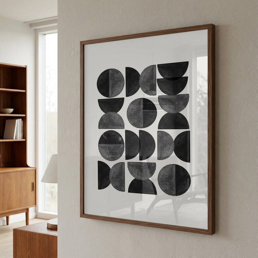 Geometric Rhythm - THE MIUUS STUDIO Geometric Rhythm THE MIUUS STUDIO THE MIUUS STUDIO wjshxunxlod-s1p-8x10-unf-am8x10 • Unframed
