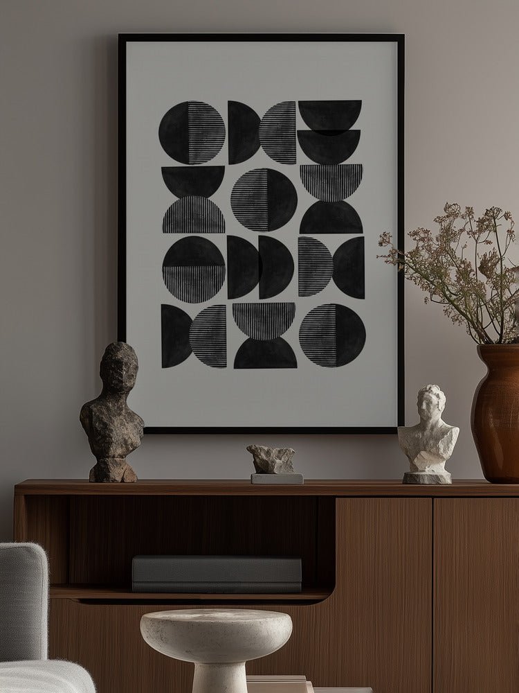 Geometric Rhythm - THE MIUUS STUDIO Geometric Rhythm THE MIUUS STUDIO THE MIUUS STUDIO wjshxunxlod-s1p-8x10-unf-am8x10 • Unframed