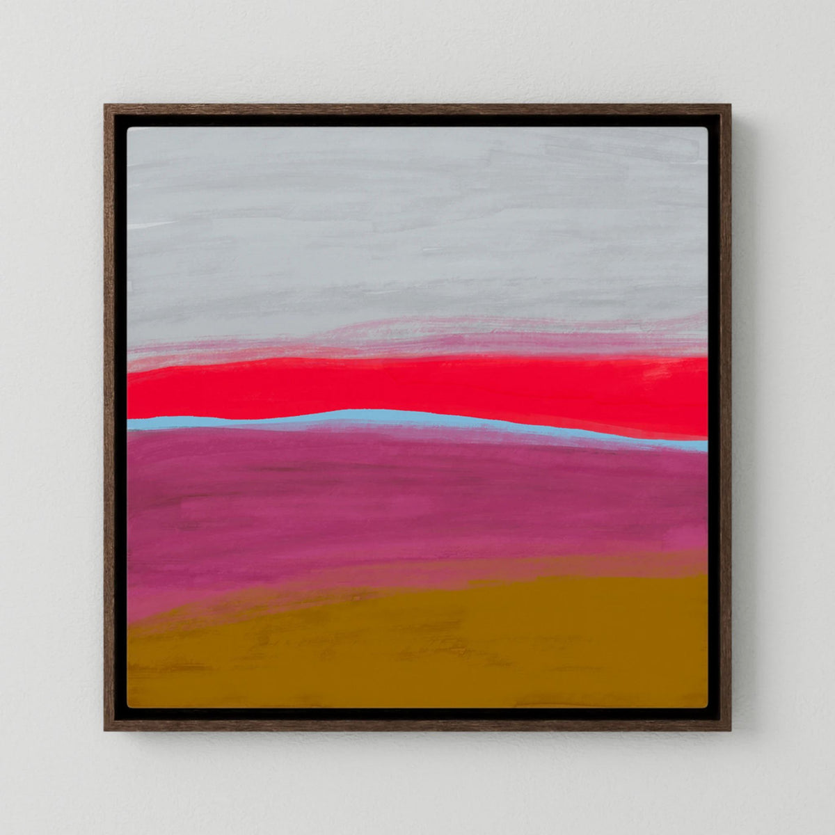 Crimson Horizon - Canvas 