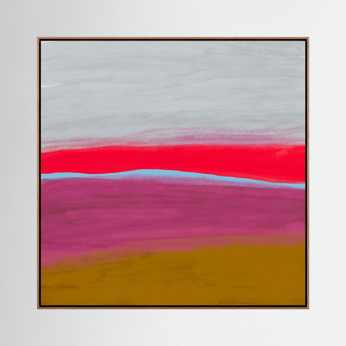 Crimson Horizon - Canvas 
