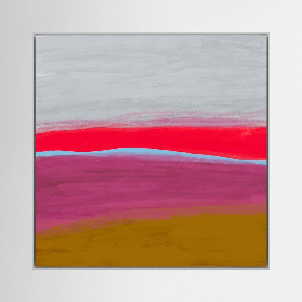 Crimson Horizon - Canvas 